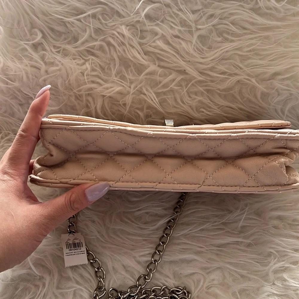 Express NWT Blush Chain Crossbody Shoulder Bag - Picture 10 of 10